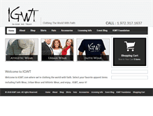 Tablet Screenshot of igwt.com
